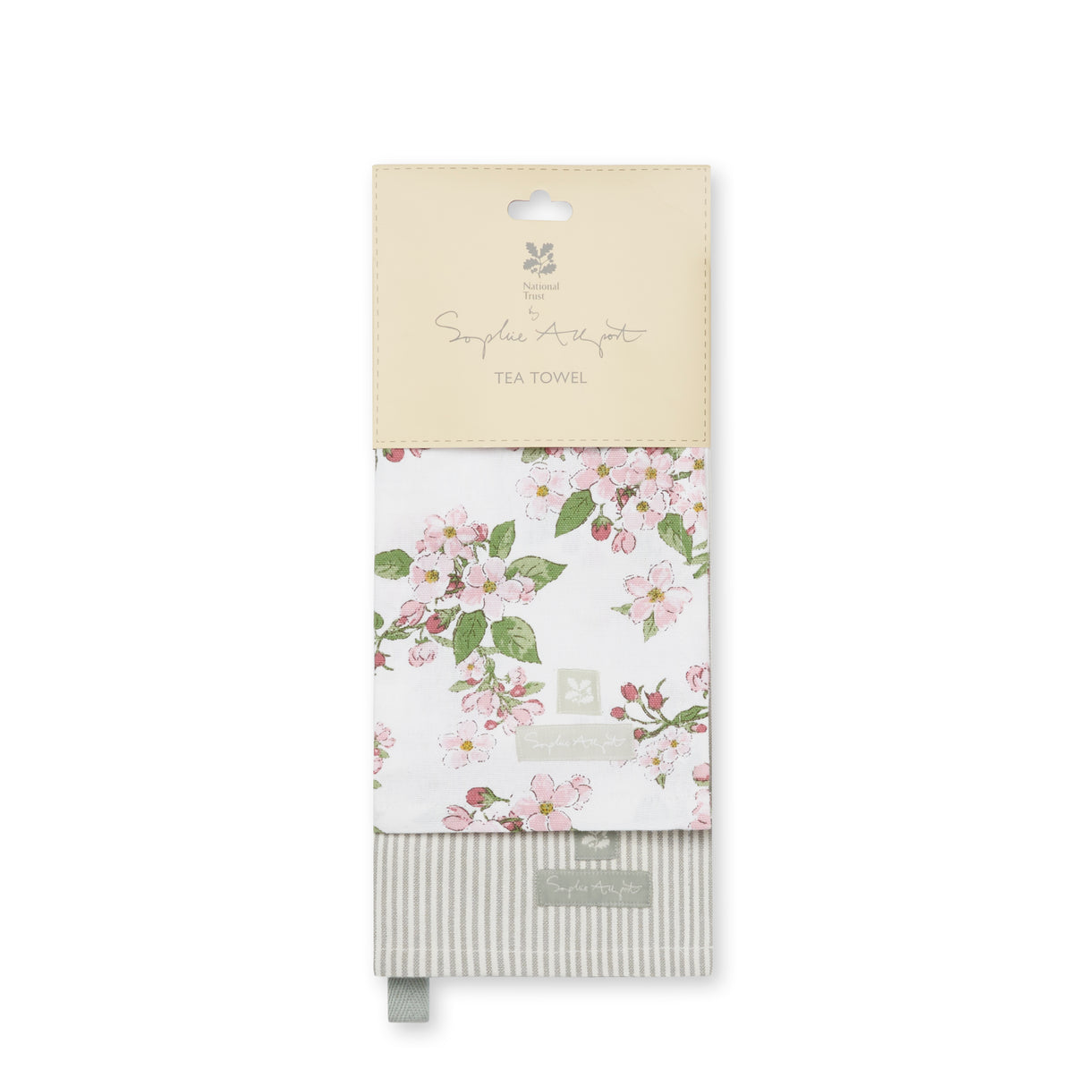 ALL116602 Sophie Allport National Trust Blossom Tea Towel Set of 2