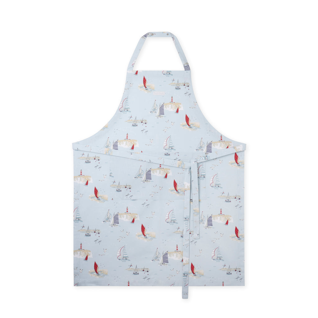 ALL133250 Sophie Allport Coastal Boats Adult Apron