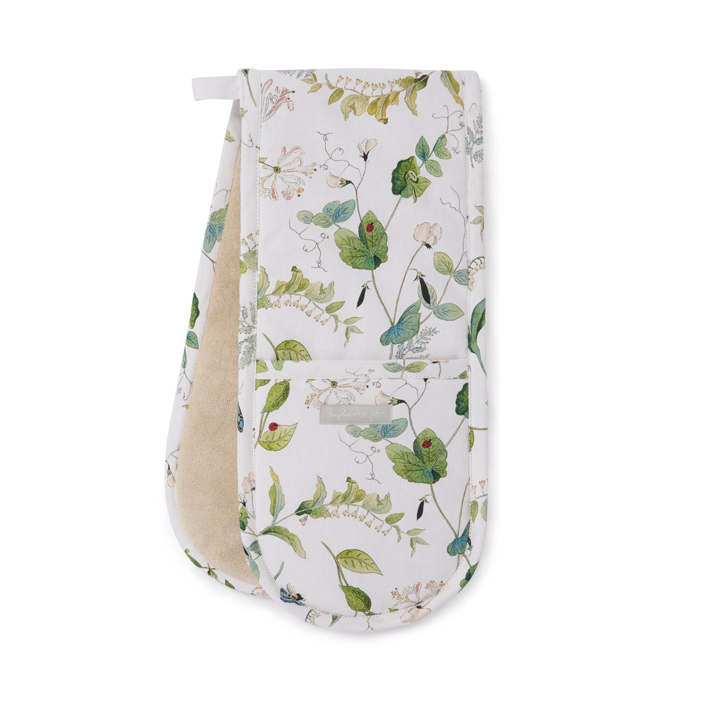 ALL140100P Sophie Allport Wild Floral Double Oven Glove