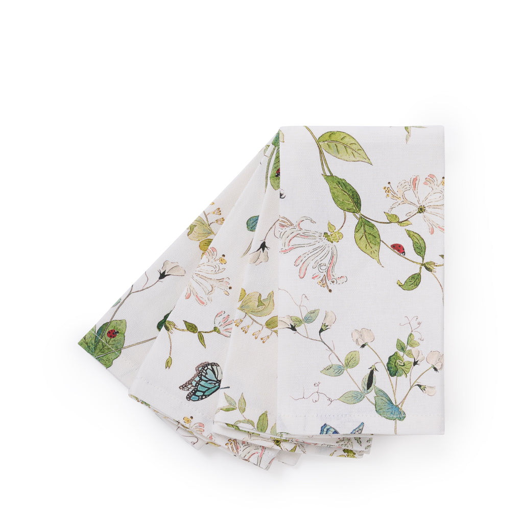 ALL140300 Sophie Allport Wild Floral Napkins Set of 4