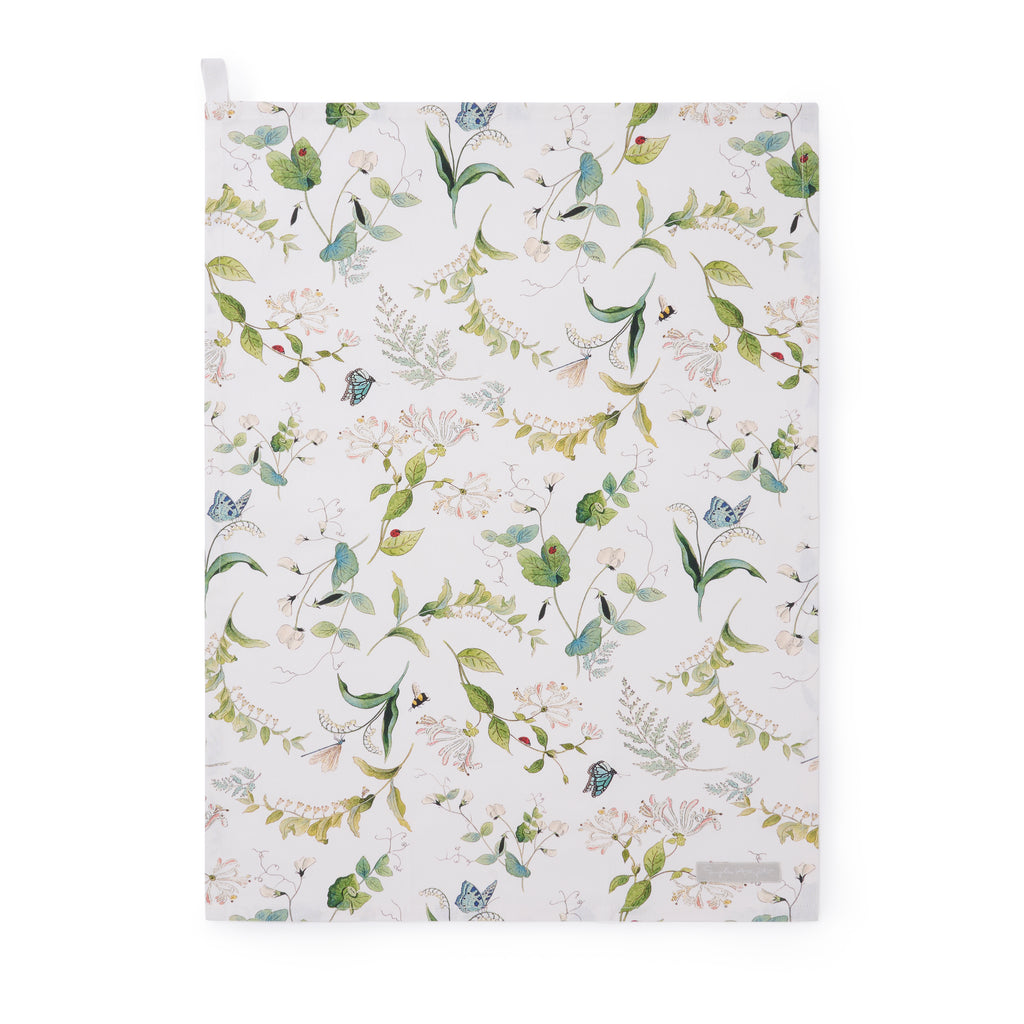 ALL140601 Sophie Allport Wild Floral Tea Towel