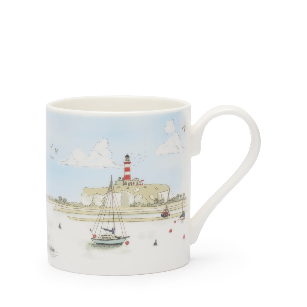 Sophie Allport Coastal Birds Scene Mug