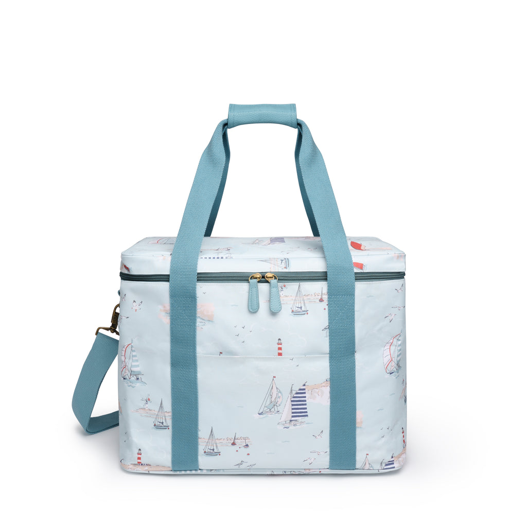 POLY133590 Sophie Allport Coastal Boats Picnic Bag