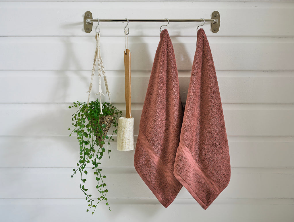Studio 1846 Monte Carlo 100% Cotton 500gsm Dusky Rose Towels