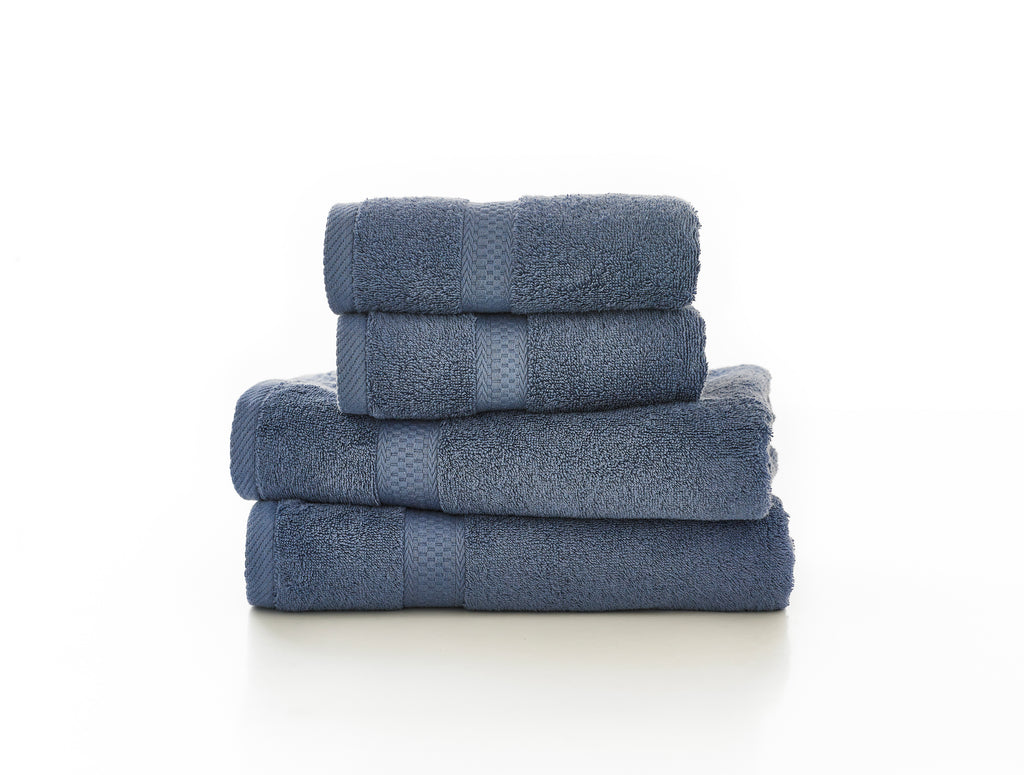 Studio 1846 Monte Carlo 100% Cotton 500gsm Fjord Blue Towels