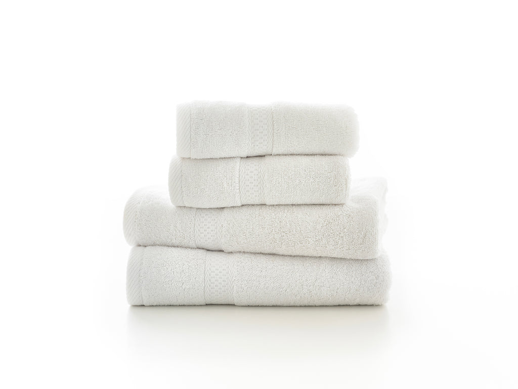 Studio 1846 Monte Carlo 100% Cotton 500gsm White Towels