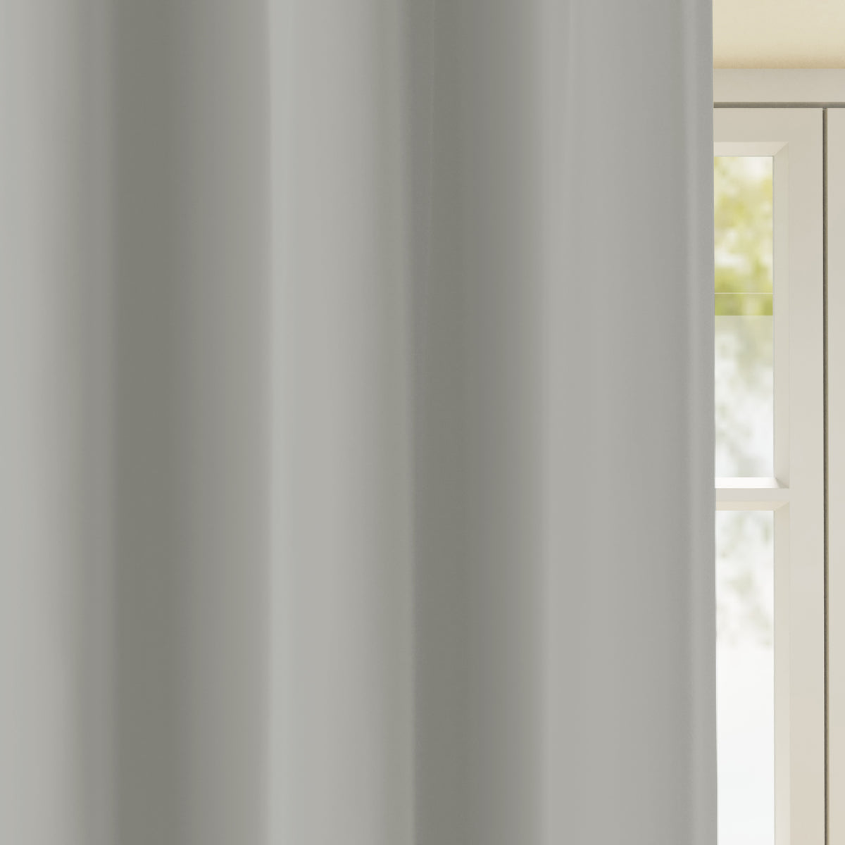 Tyrone Supersoft Plain Blockout Eyelet Curtains