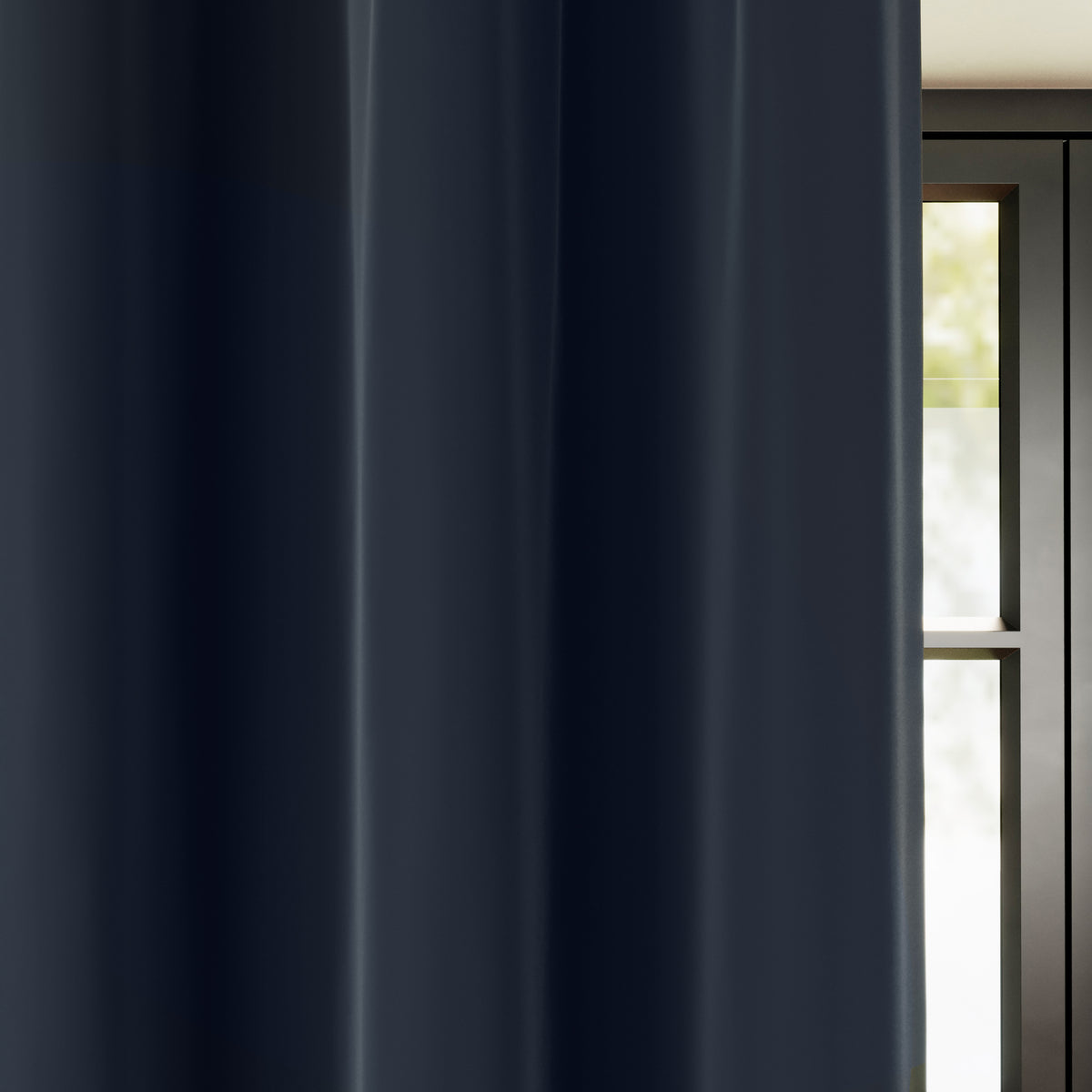 Tyrone Supersoft Plain Blockout Eyelet Curtains
