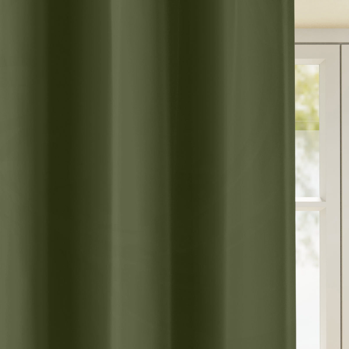 Tyrone Supersoft Plain Blockout Eyelet Curtains