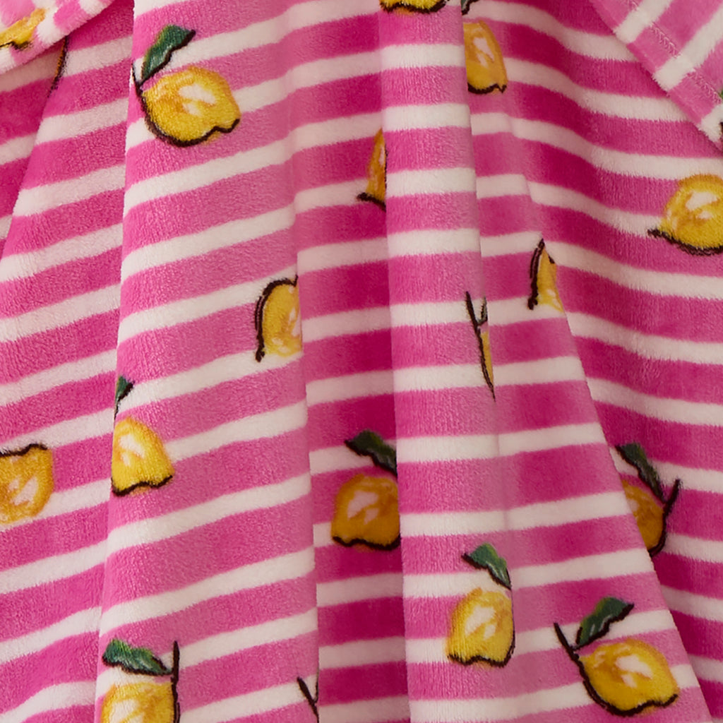 Fusion Bedding Summer Fruits Pink 120cm x 150cm Throw