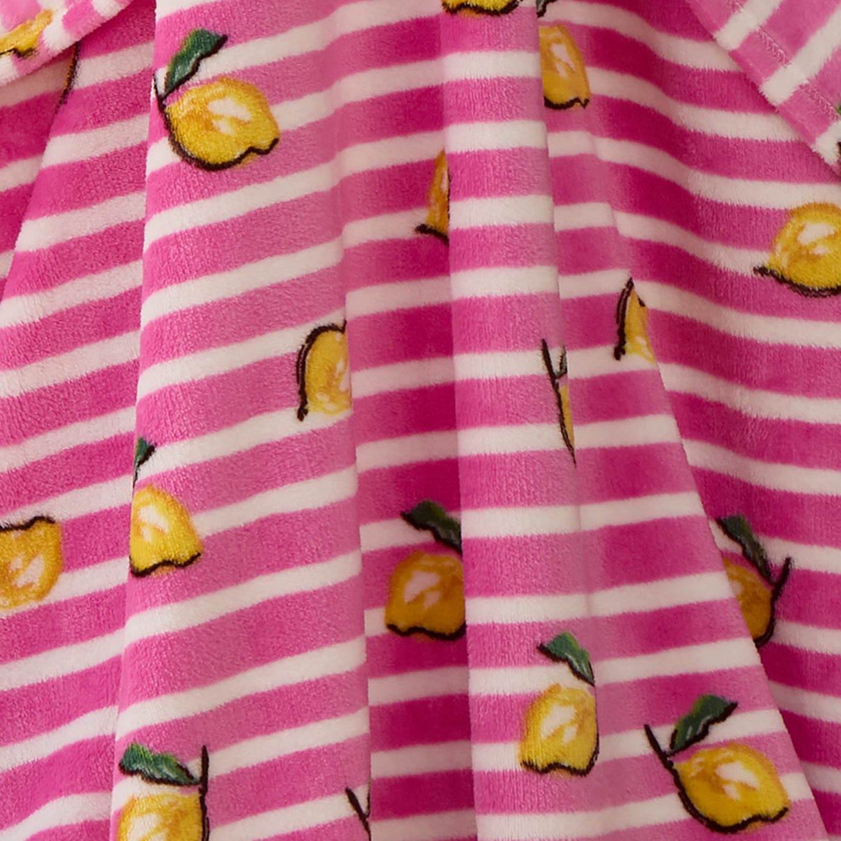Fusion Bedding Summer Fruits Pink 120cm x 150cm Throw