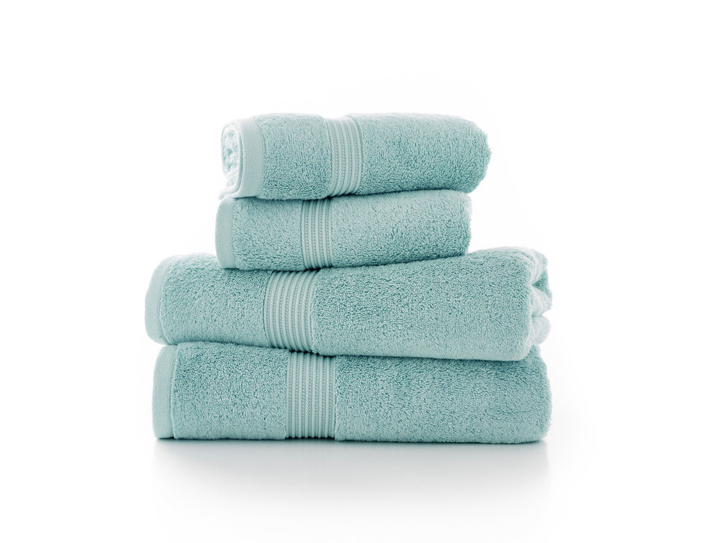 The Lyndon Company Sanctuary Air Spun 100% Cotton 650gsm Duck Egg Towels