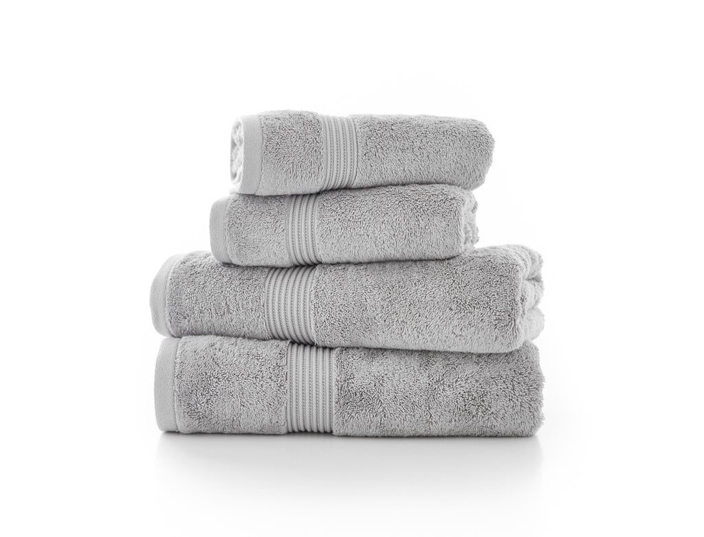 The Lyndon Company Sanctuary Air Spun 100% Cotton 650gsm Grey Towels