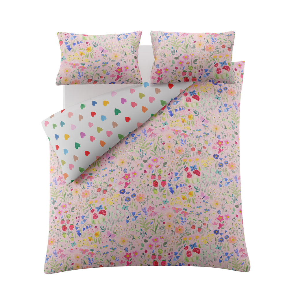 Bluebellgray Secret Garden Multi Duvet Set