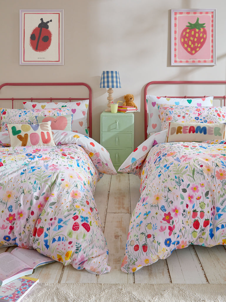 Bluebellgray Secret Garden Multi Duvet Set