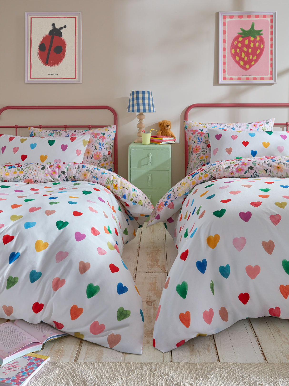 Bluebellgray Secret Garden Multi Duvet Set