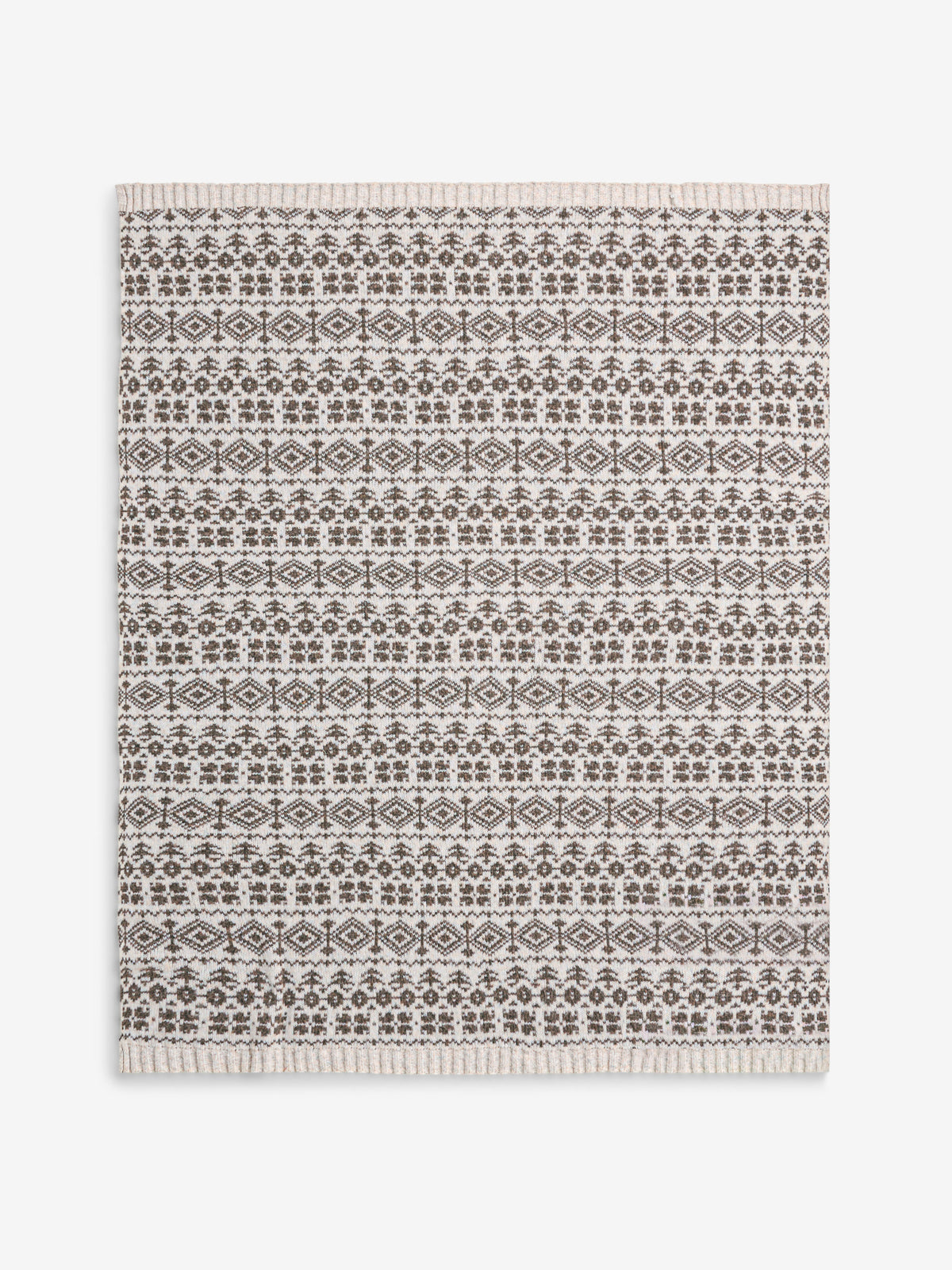 Laura Ashley Selsey Fair Isle 130cm x 170cm Throw