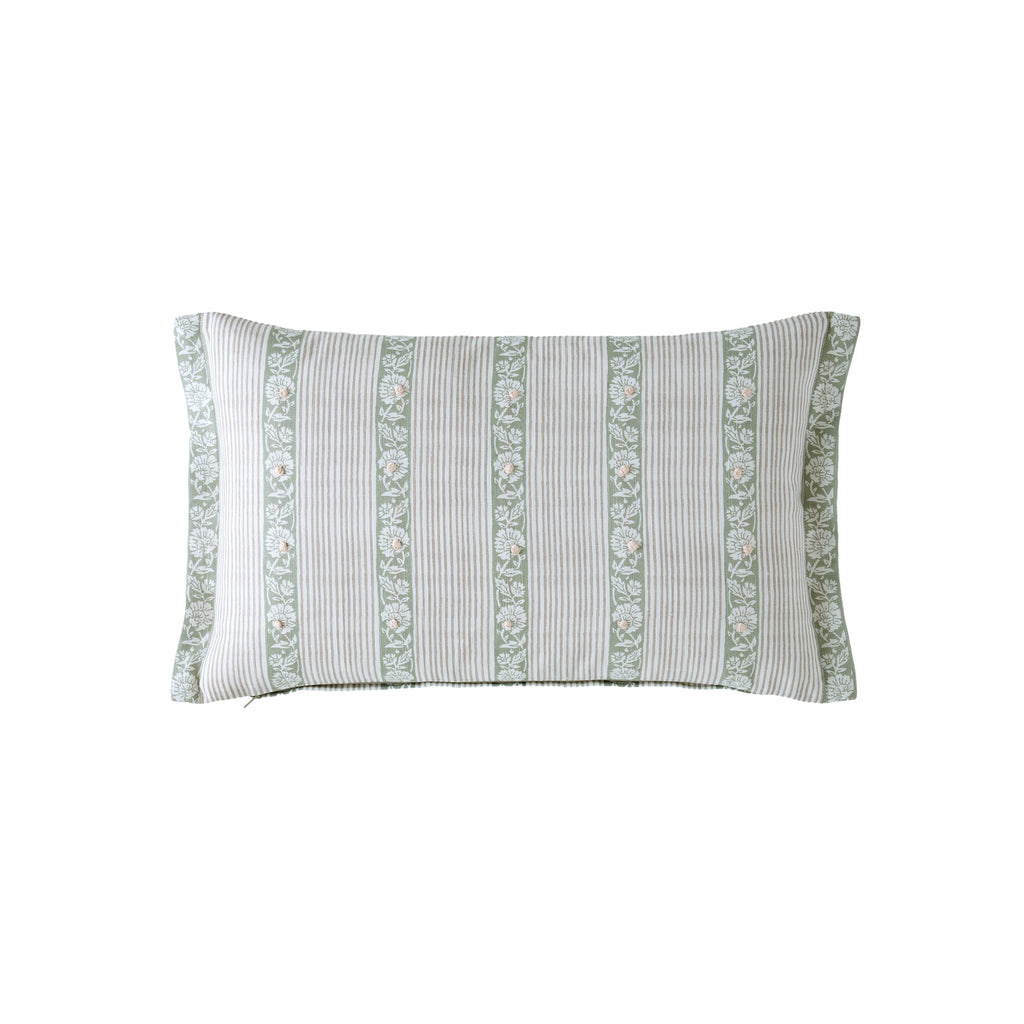 Laura Ashley Semington 30cm x 50cm Microfibre Filled Cushion