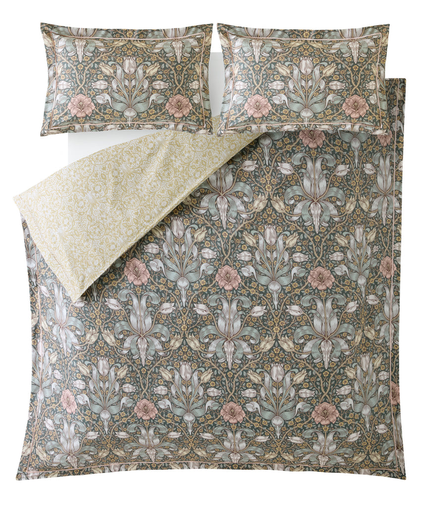 William Morris at Home Spring Thicket Mineral Duvet Set