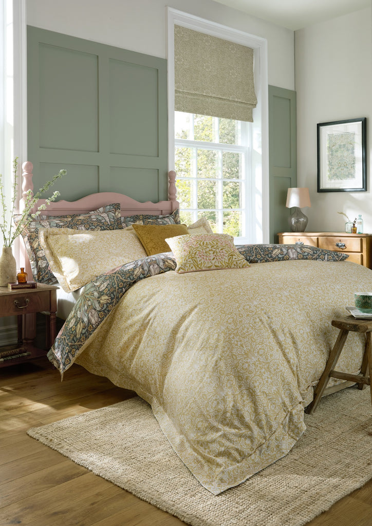 William Morris at Home Spring Thicket Mineral Duvet Set