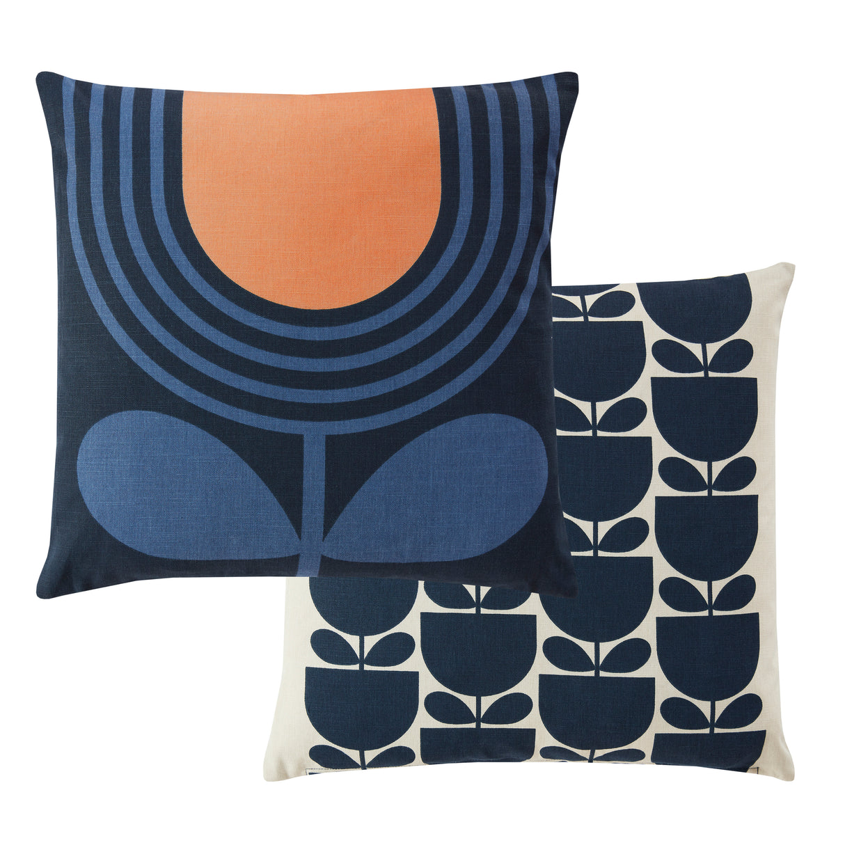 Orla Kiely Striped Tulip 45cm 45cm Microfibre Filled Cushion