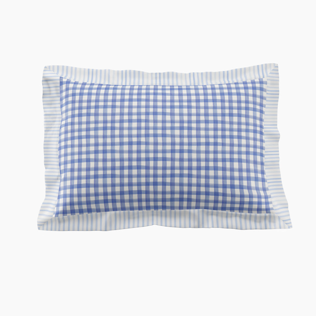 Bluebellgray Sunday Stripe Blue Duvet Set
