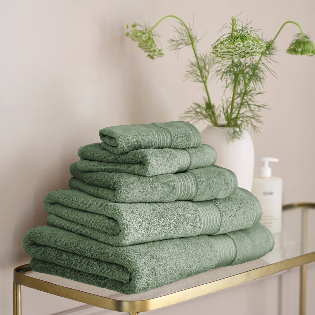 Christy Supreme Bay Leaf Green 650gsm Towels