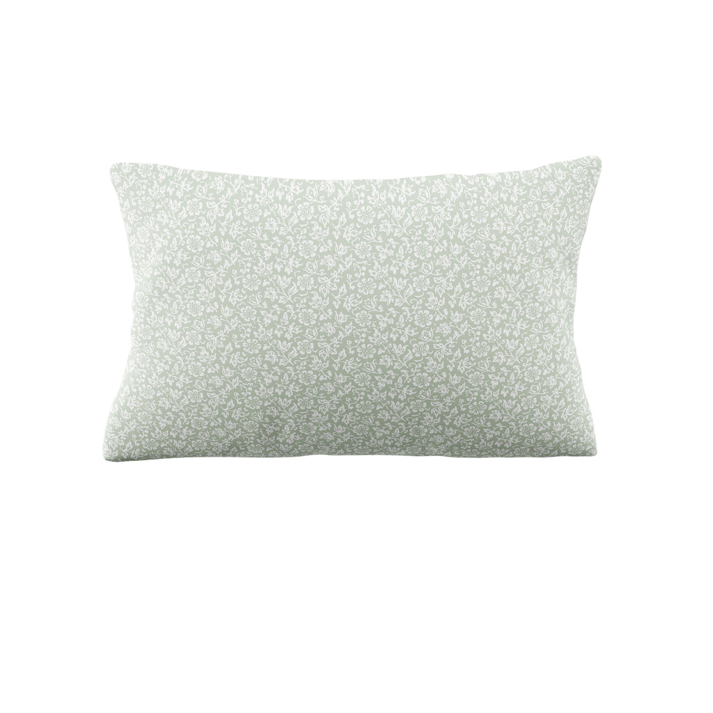 Laura Ashley Sweet Alyssum Sage 100% Brushed Cotton Duvet Set