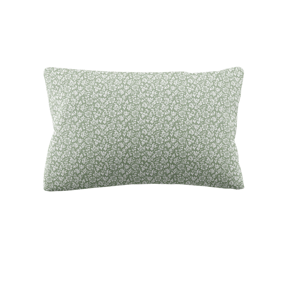 Laura Ashley Sweet Alyssum Sage 100% Brushed Cotton Duvet Set