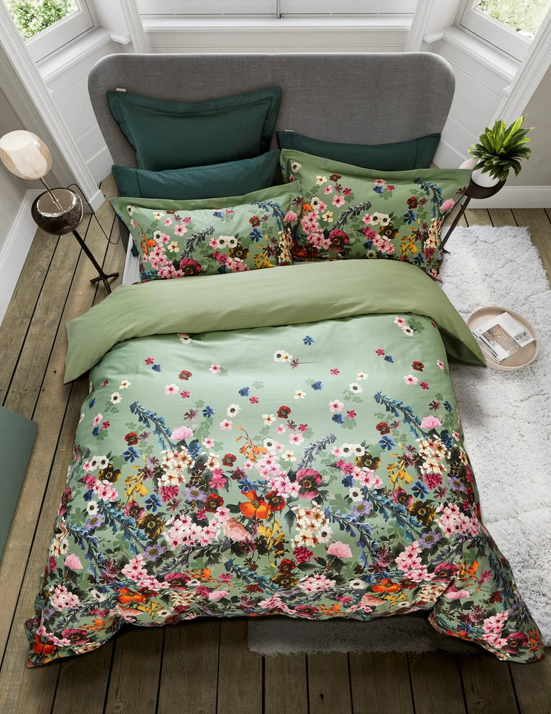 Ted Baker Antiquity Border Green Duvet Set