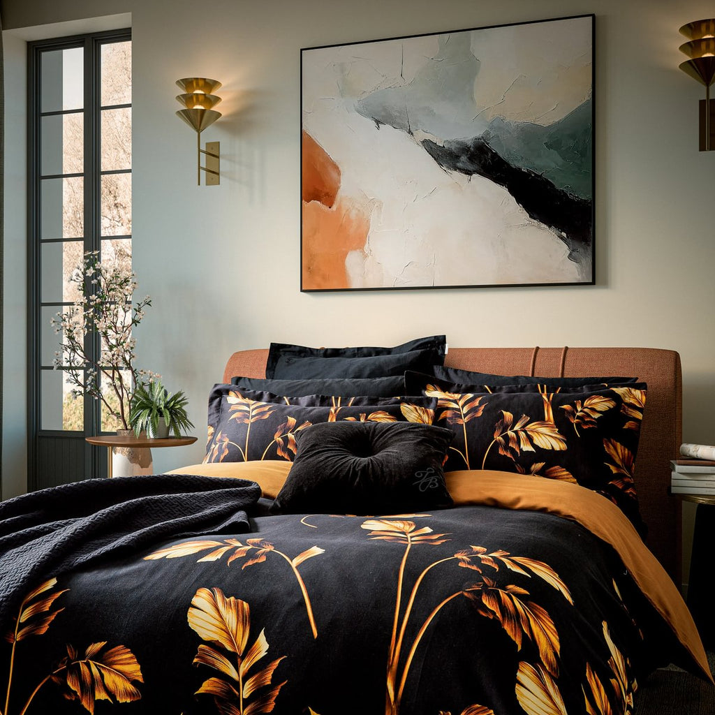 Ted Baker Gilded Floral Black Duvet Set