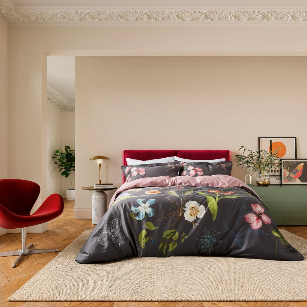 Ted Baker New Hampton Charcoal Duvet Set