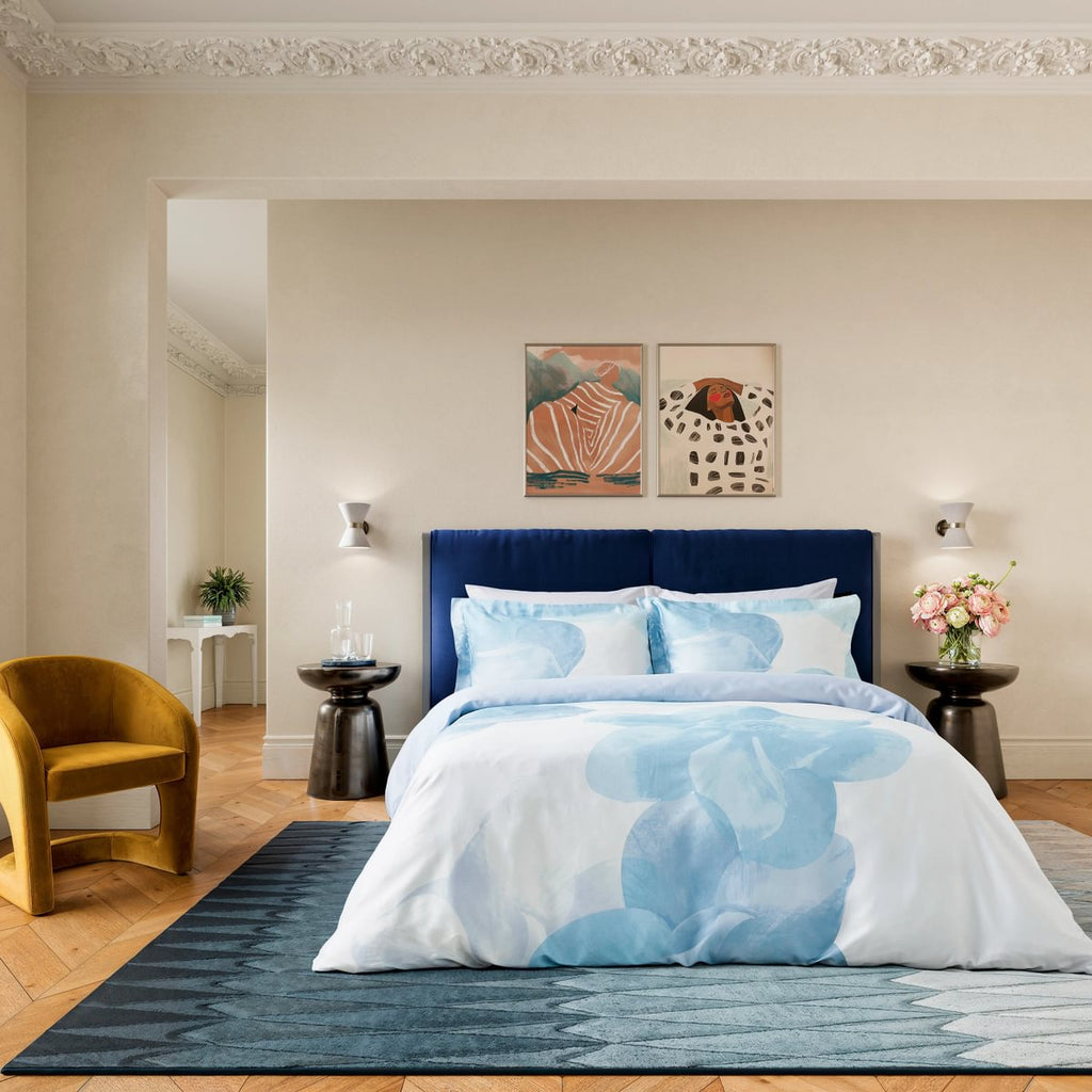 Ted Baker Photo Magnolia Blue Duvet Set