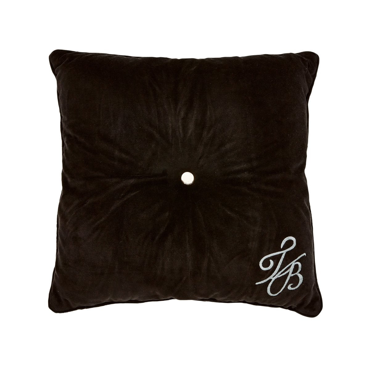 Ted Baker TB Branded Button 50cm x 50cm Fibre Filled Cushion