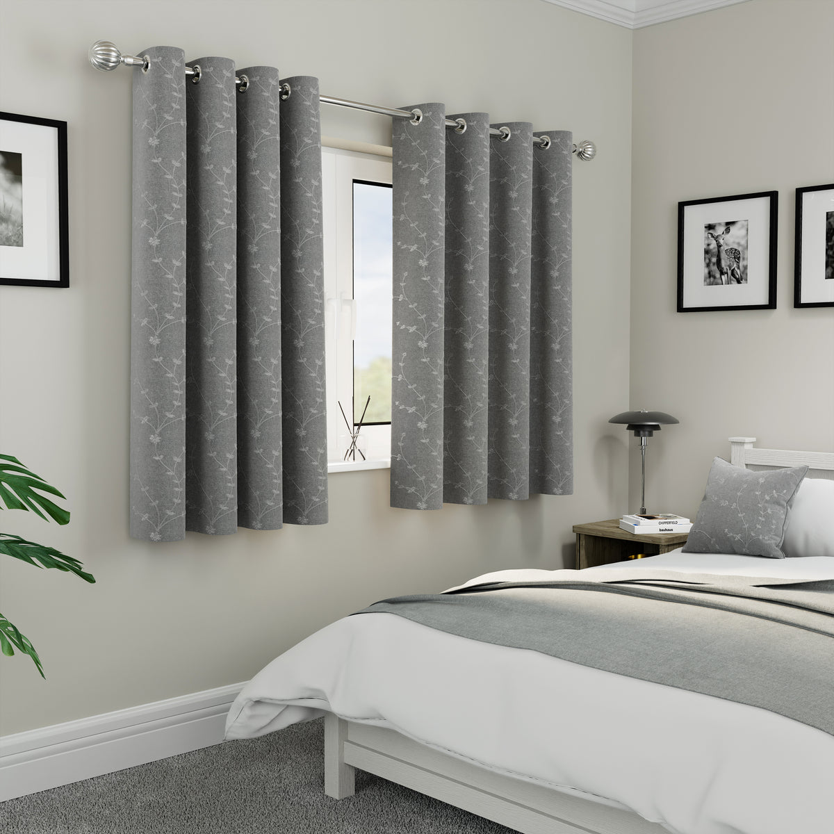 Tyrone Tivoli Blackout Eyelet Embroidery Curtains