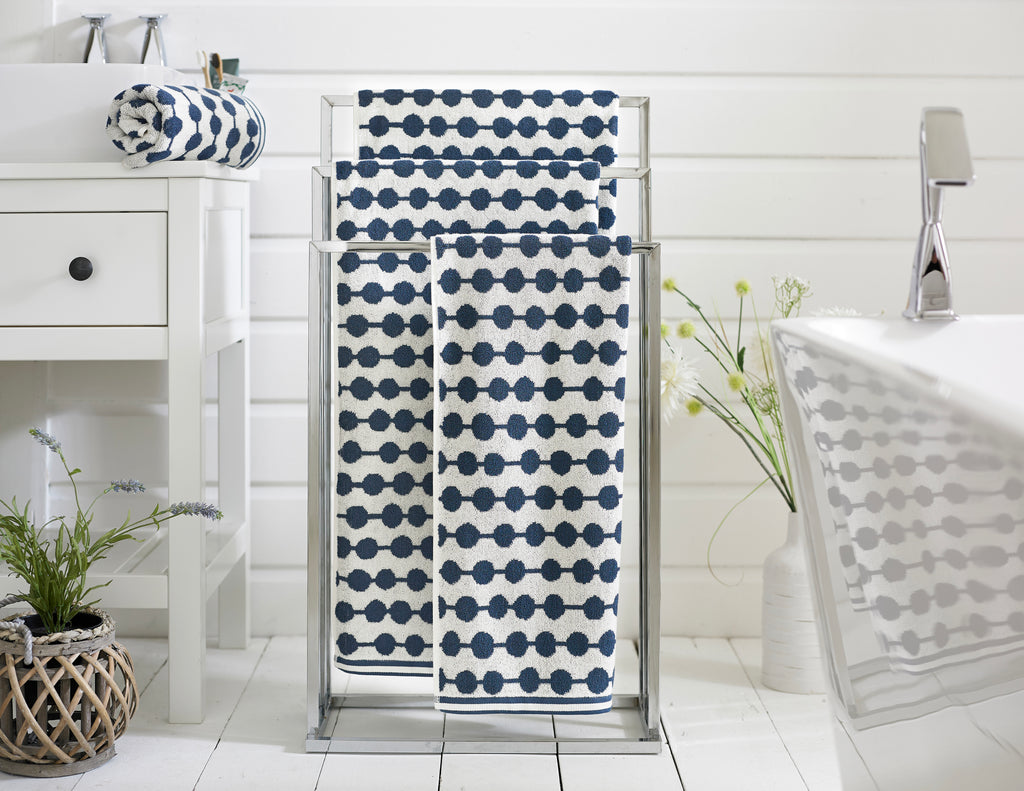 The Lyndon Company Bobbles 550gsm 100% Cotton Towels