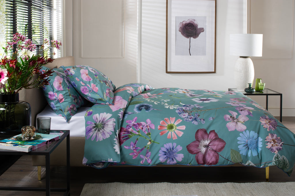 The Lyndon Company Botanical Flowers Duvet Set