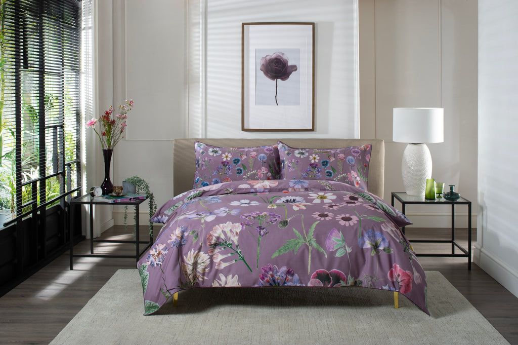 The Lyndon Company Botanical Flowers Duvet Set