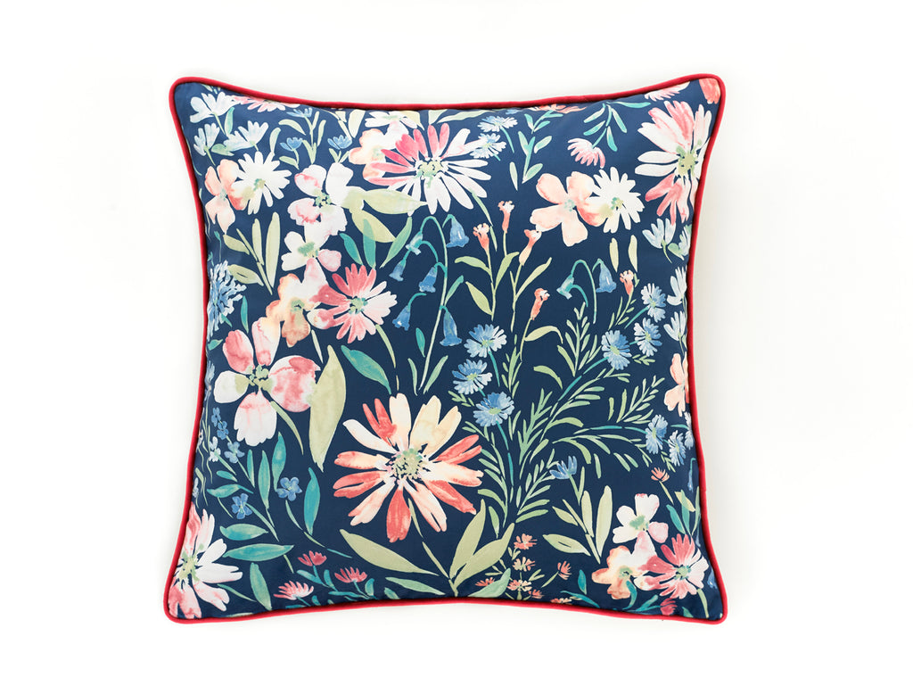 The Lyndon Company Spring Flowers 50cm x 50cm Polyester Filled Cushion