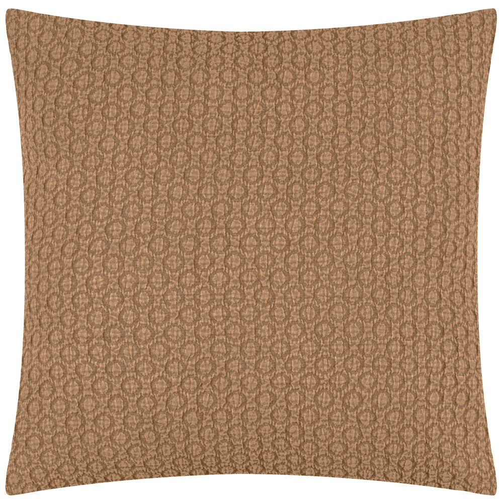 The Linen Yard Tryfan Textured Cotton Polyester Filled Cushion