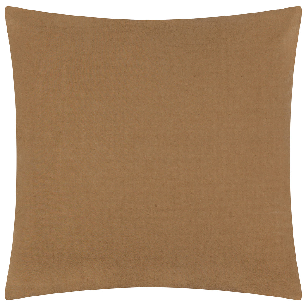 The Linen Yard Tryfan Textured Cotton Polyester Filled Cushion