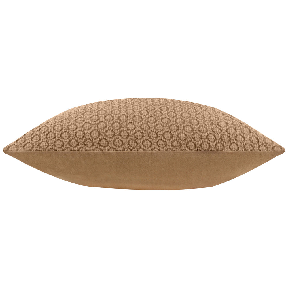 The Linen Yard Tryfan Textured Cotton Polyester Filled Cushion