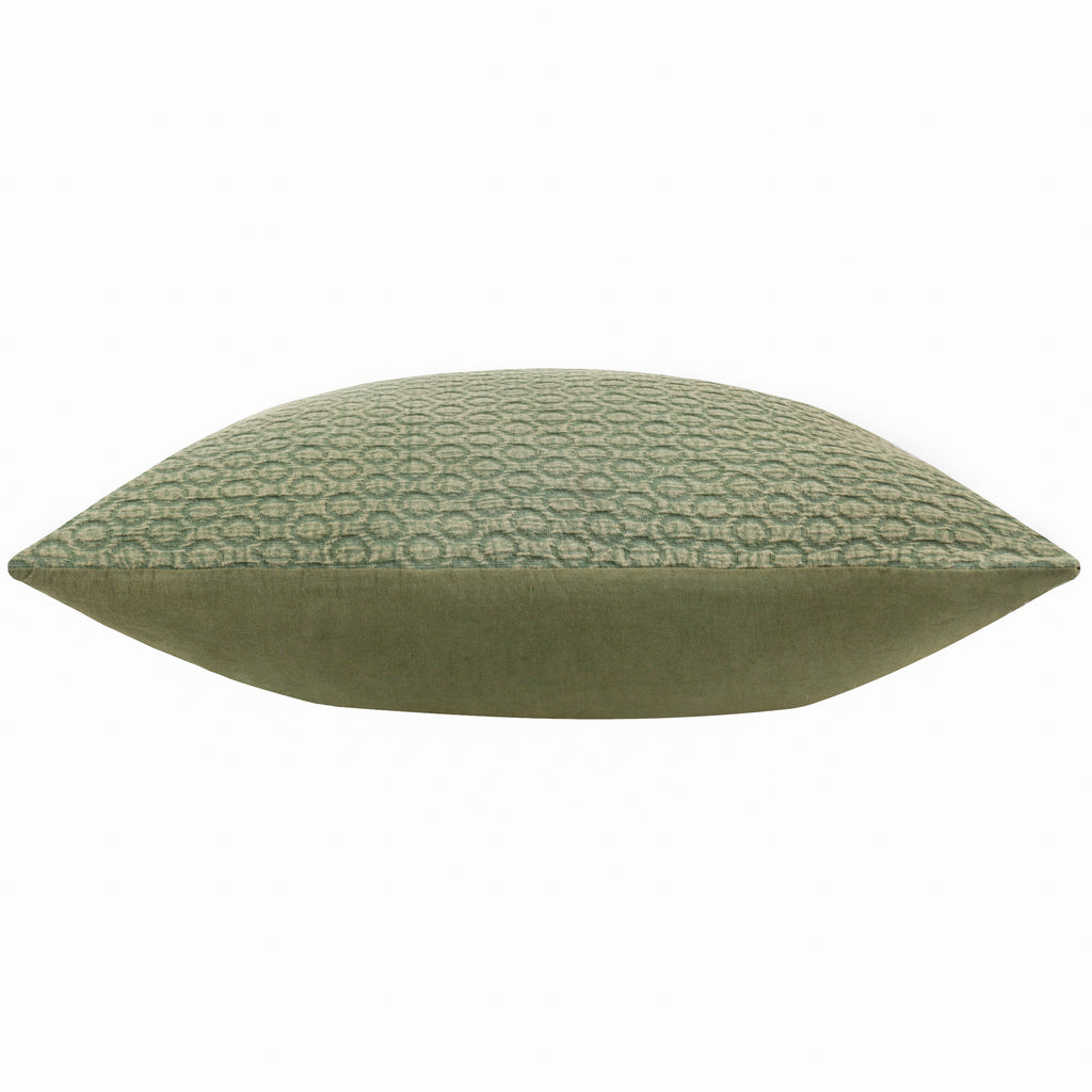 The Linen Yard Tryfan Textured Cotton Polyester Filled Cushion