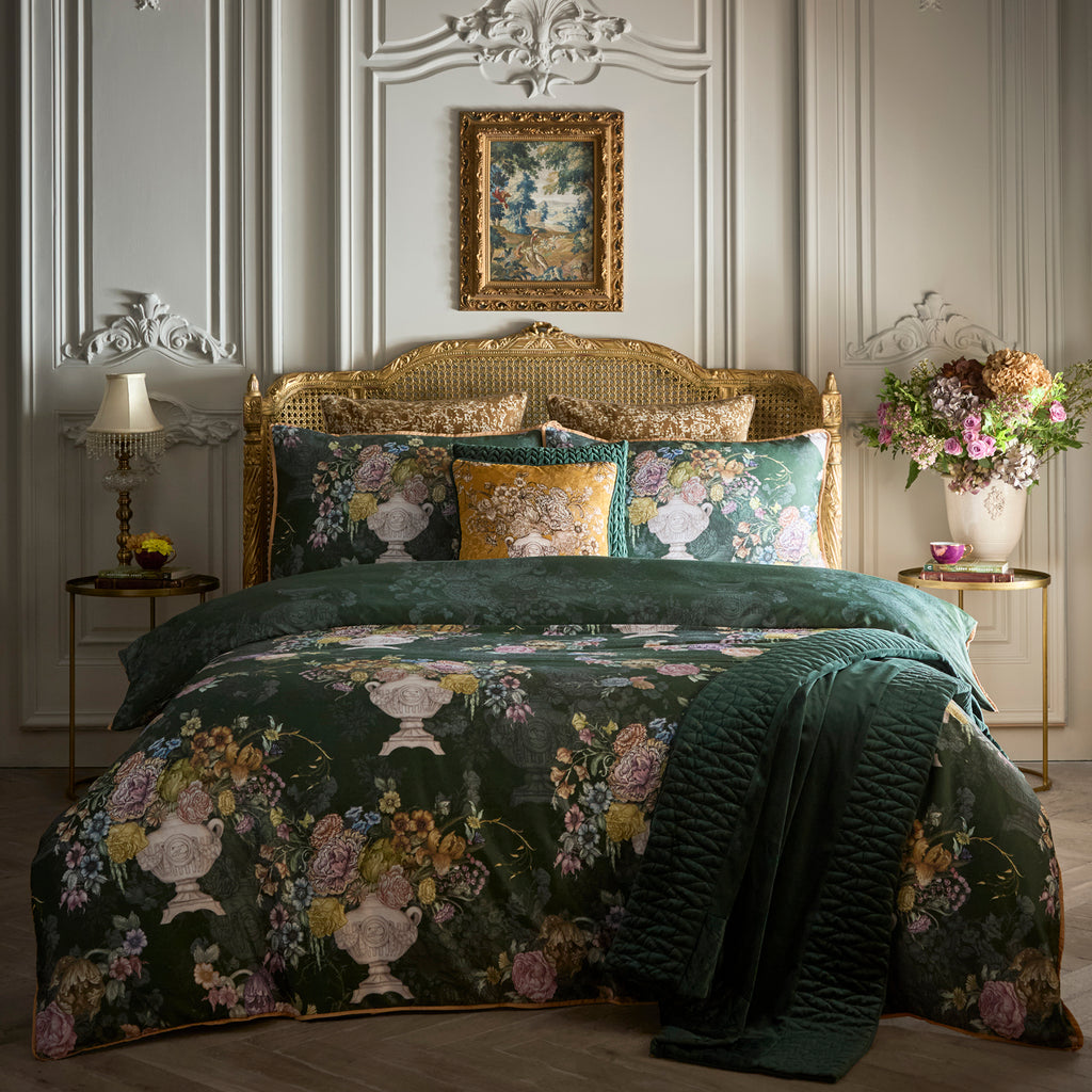 Laurence Llewelyn Bowen Tuscan Holiday Green Duvet Set
