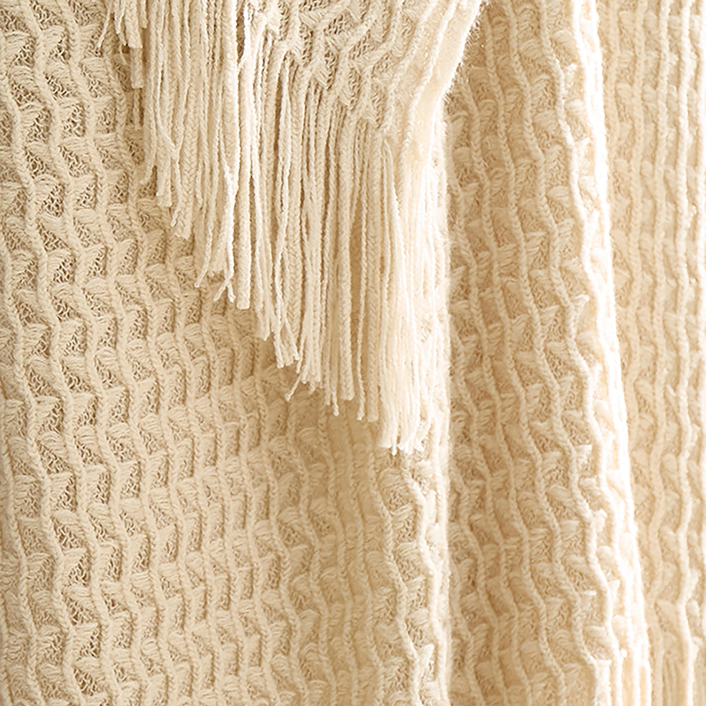 Appletree Textured Knit 130cm x 180cm Throw