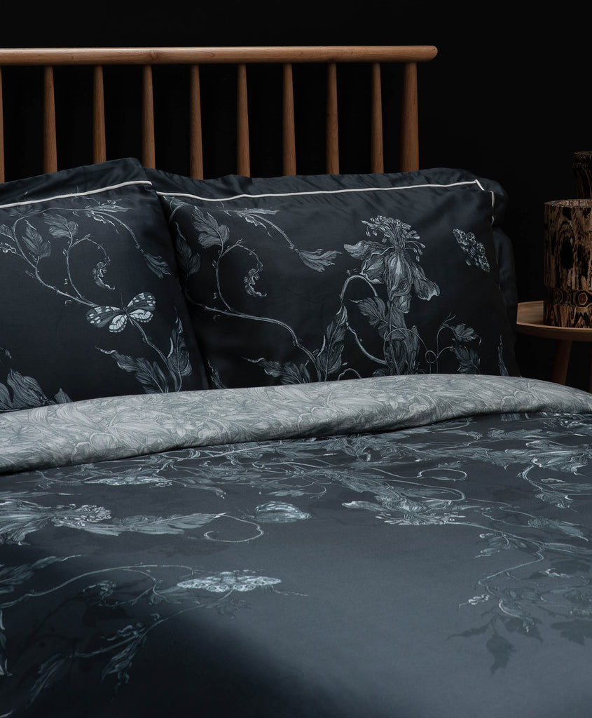 Timorous Beasties Tendril Spill Teal Duvet Set