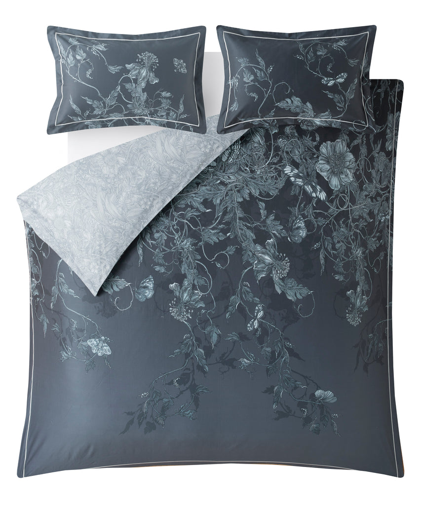 Timorous Beasties Tendril Spill Teal Duvet Set