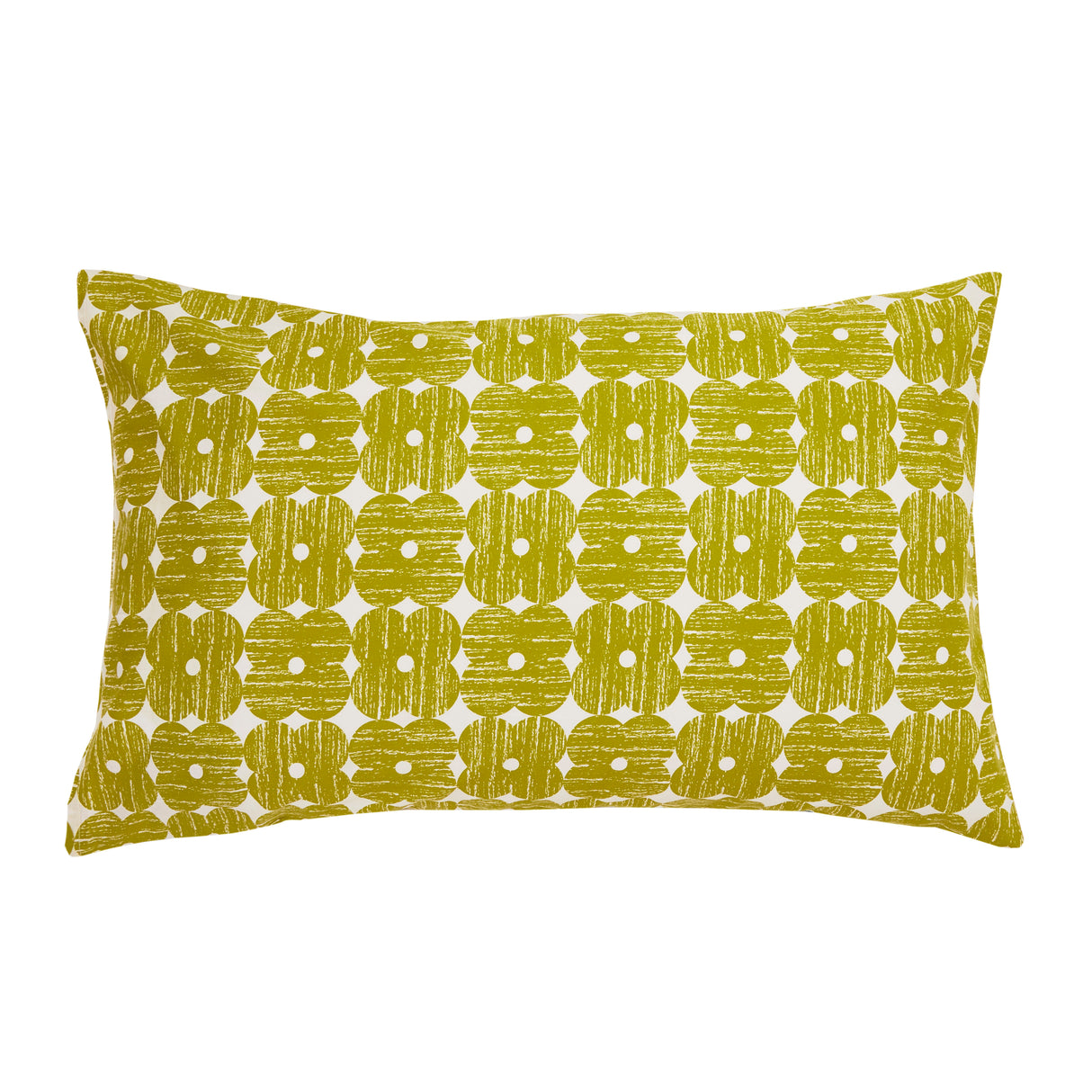 Orla Kiely Textured Flower Lilac-Moss Duvet Set