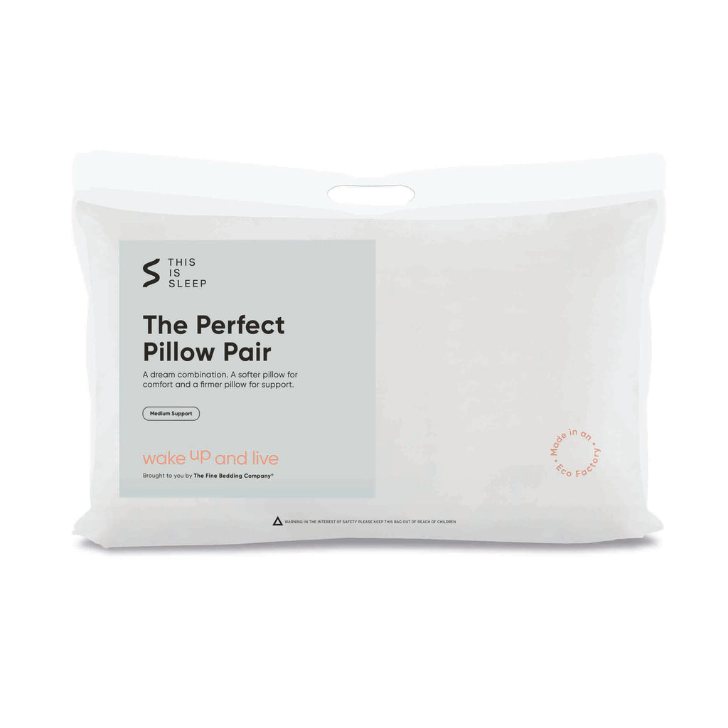 The Fine Bedding Company The Perfect Pillow Pair