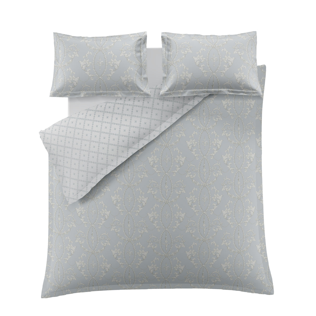 Historic Royal Palaces Tijou Porcelain Blue Duvet Set